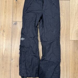 Columbia Titanium Women's Small Ski Snow Pants Black Insulated Regular